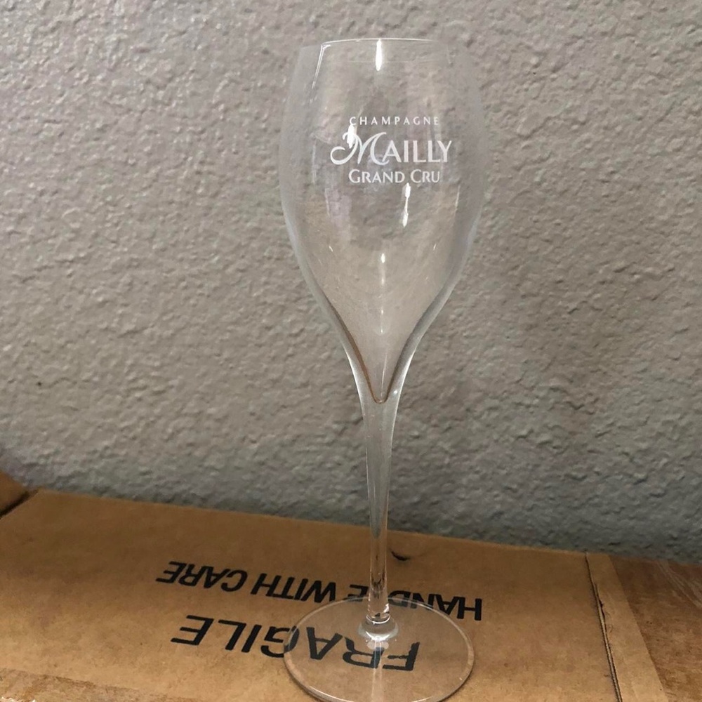 Lehmann Champagne Mailly Grand Cru Wine Glass Sommeliers Flutes Stemware